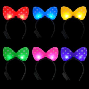 LED 나비 머리띠[응원 용품]