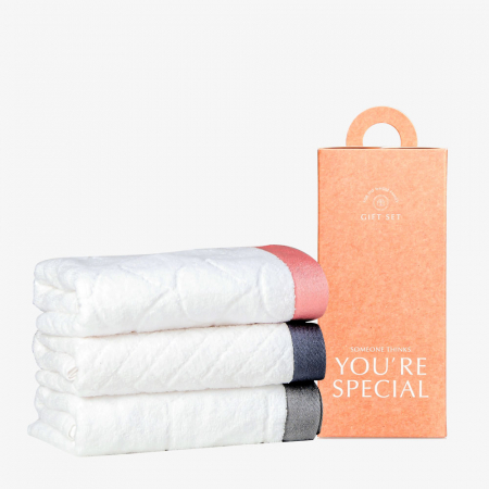 라라 호텔타올 160g, 라이프 타올, 행사, 주문제작, 캘리그라피 #2