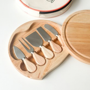 미니 나이프 보드 세트 (칼5개+도마+파우치 세트)