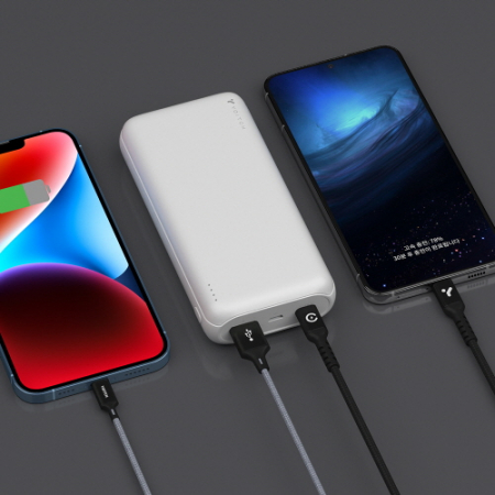 [요이치] 몬스터 듀얼 보조배터리 M2 USB PD 20, 000mAh 18W #6