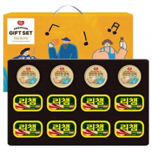 동원 혼합세트 4-8호 (참치 4캔, 리챔 8캔)