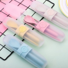 휴대용 수저집 포크 숟가락 젓가락 세트 케이스 캠핑 소풍 답례품 여행자취