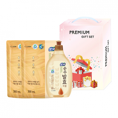 참그린 곡물 500g 용기 곡물300리필 (3종) (친환경 ) #2