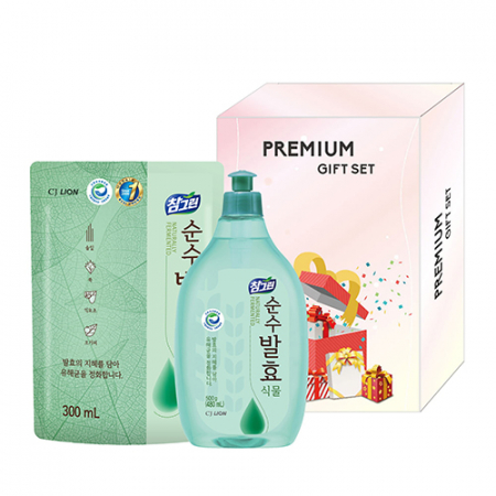 참그린 식물 500g 용기 식물300g 리필 (2종) (친환경 ) #2