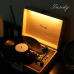 작은이미지: 인사이디 휴대용 무선 블루투스 LP 플레이어 LED 턴테이블 스피커 IBT-Retro Light #9