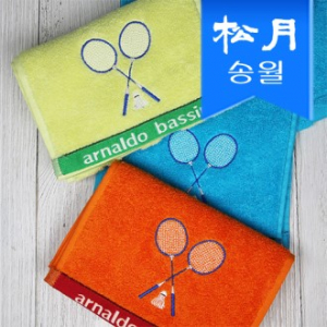 송월 배드민턴 클럽 스포츠타올 1매 20x100cm