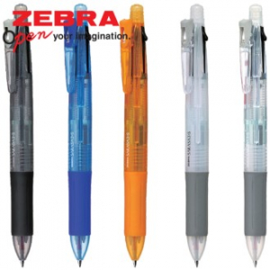제브라 사라사 3+S볼펜 0.5mm 다색볼펜, 샤프