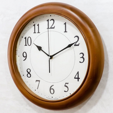 원목 엔틱 브라운 벽시계 (400파이) #3