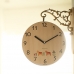 작은이미지: 우드 양면 벽걸이 시계 (260파이) #5