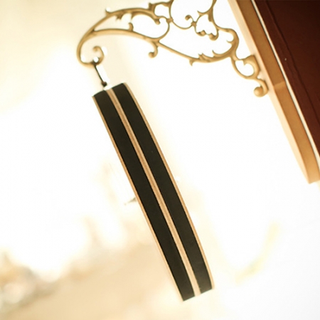 우드 양면 벽걸이 시계 (260파이) #6