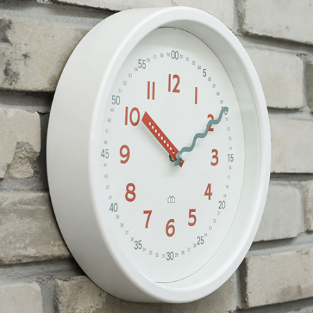 교육용 아이방 인테리어 무소음 벽시계 #6
