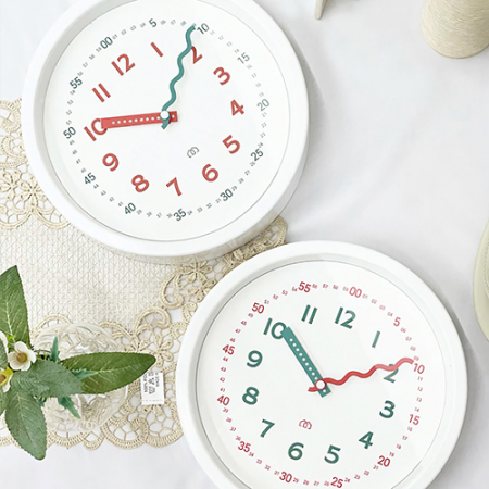 교육용 아이방 인테리어 무소음 벽시계 #2