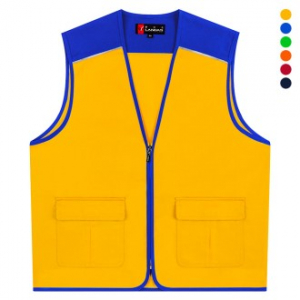 매직 T/C 파이핑 조끼 LD 22 단체 행사 작업 안전 유니폼 V넥