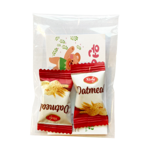 홍보용 명함-명함 + 오트밀미니바이트 (과자) 2P