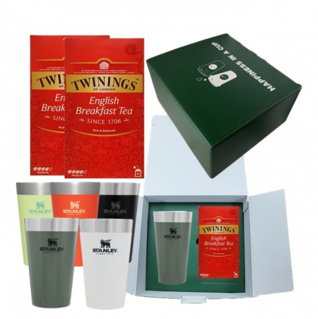 스탠리 어드벤처 진공 파인트컵 473ml + 트와이닝 잉글리쉬브렉퍼스트티백 티백 25개입 1팩 #2