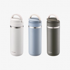 메트로 투웨이 스텐 텀블러 475ml 투웨이 캡형 화이트, 블루, 카키