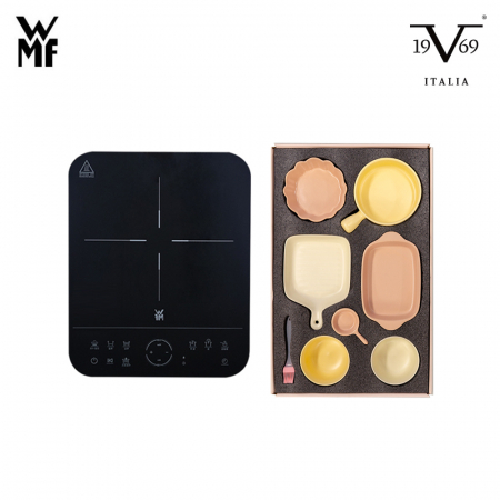 WMF 1구 인덕션 레인지 + ITALIA 19V69 러비든 도자기 8P #2