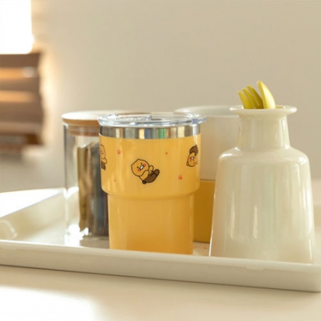 캐릭터 스텐텀블러 미니 옐로우 #4