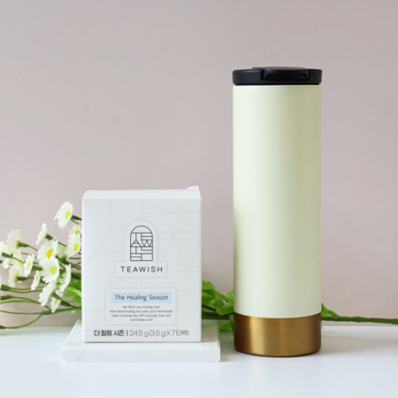 레스쁘리 고급 세트 F (벅스로얄 텀블러 450ml + 티위시 티백) #3