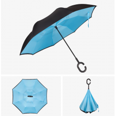 거꾸로우산 스탠드우산 장우산 반대로 접히는 우산 암막 우산 거꾸로 장우산