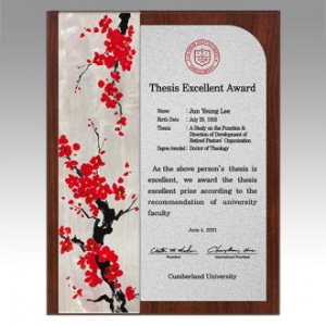 자개감사패 [NA003-학/매화] WSGD