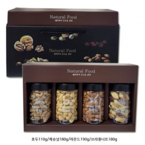 본너츠 세척하여 갓구운 고급견과 4종