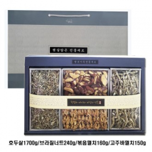 본너츠 햇살담은 견과 멸치 4종 세트