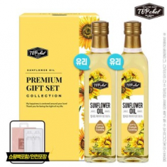 탑셰프 해바라기유 500ml 2P 2종