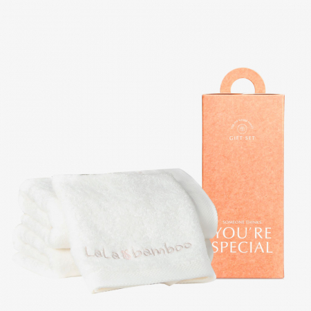 라라 뱀부 고리 핸드타올 70g 34x34cm #2