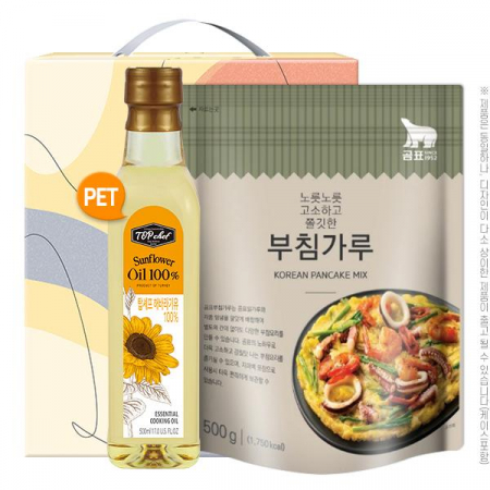 탑셰프 페트 해바라기유 곰표 부침가루 (2종) #2
