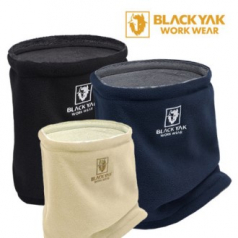 블랙야크 넥워머 방한 방풍 로고 인쇄 라이더 목도리 머플러