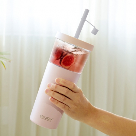 아소부 2in1 텀블러 마리나 845ml #5