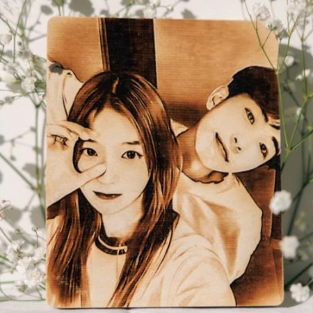 우드스퀘어 팝아트 우드버닝액자 #2