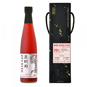 청숨 통째로 갈아만든 오미자 원액 선물세트 1호