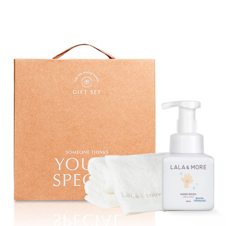 밤부핸드타올 70g 1P + 라라 핸드워시 250ml 1P 세트 #2