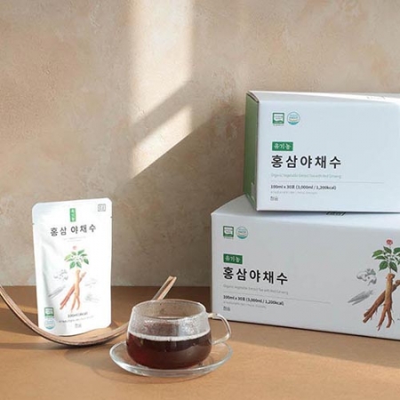 청숨 유기농 홍삼 야채수 100ml x 30포 #2