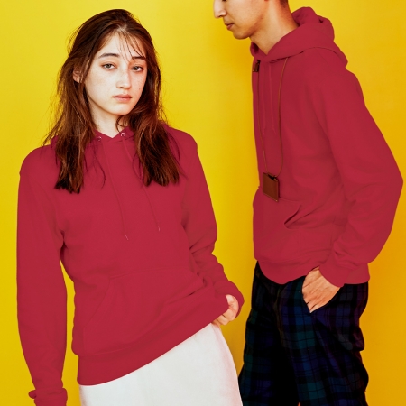 매직 면 쭈리 후드티 테리 티셔츠 남여공용 가을 겨울 단체티 모임 행사 학교 회사 #2