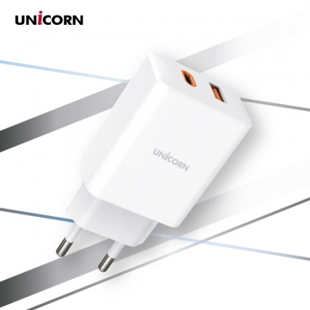 유니콘 멀티 2포트 GaN 45W PD 초고속충전기 갤럭시아이폰 QC3.0 KA-450PD #5