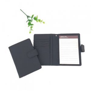 블랙 사피아노 베루형 수첩메모패드 (철망)