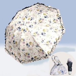 3단 암막 양우산 토드백 꽃동산