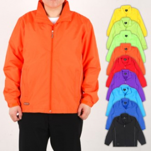 후드 내장 베이직 바람막이 자켓, 남성 여성 바람막이 자켓