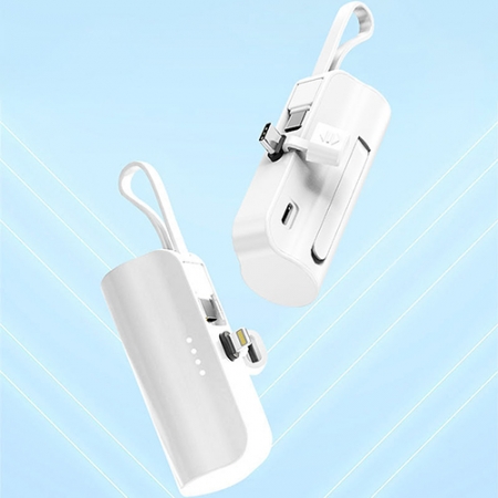 도킹형 베이직 보조배터리 5000 케이블일체형 ST-30 #2