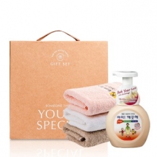 호텔타올 150g/ 170g + 아이깨끗해 핸드워시 복숭아향 250ml 세트