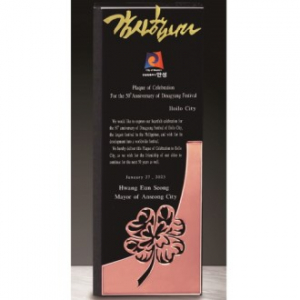 크리스탈 상패 201