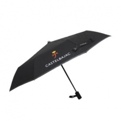 까스텔바작 원형 로고 플레이 3단 골프 완전 자동 우산