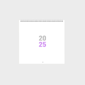 벽걸이달력 300 x 295mm // 주문제작