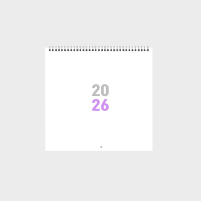 벽걸이달력 300 x 295mm // 주문제작