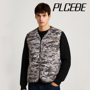 플씨드 밀리터리 조끼 깔깔이