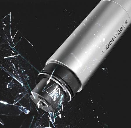 자동차 비상용 망치 / 차량용 비상 탈출 망치 벨트 절단기 d090 #2