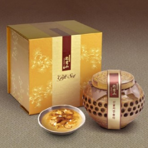 [산꿀자연송이]도자기 600g